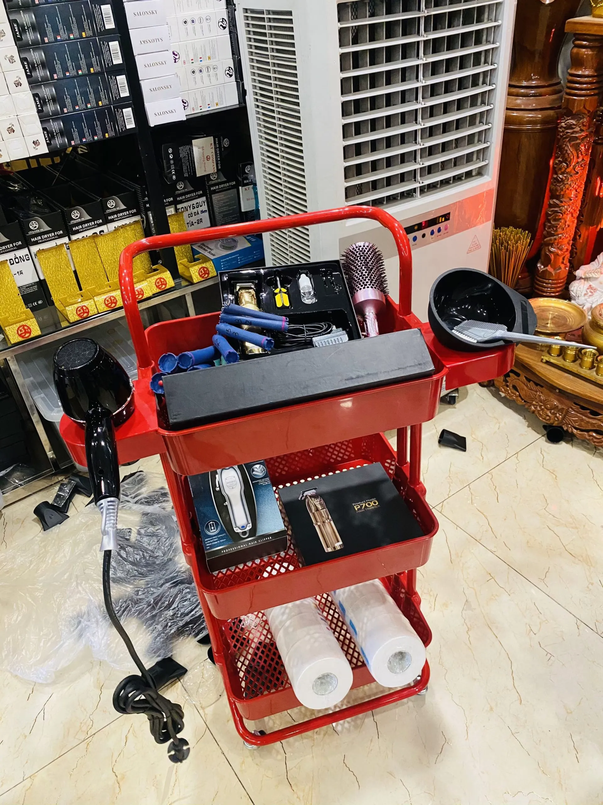 Xe Đẩy Spa Nail 3 Màu — ảnh 2