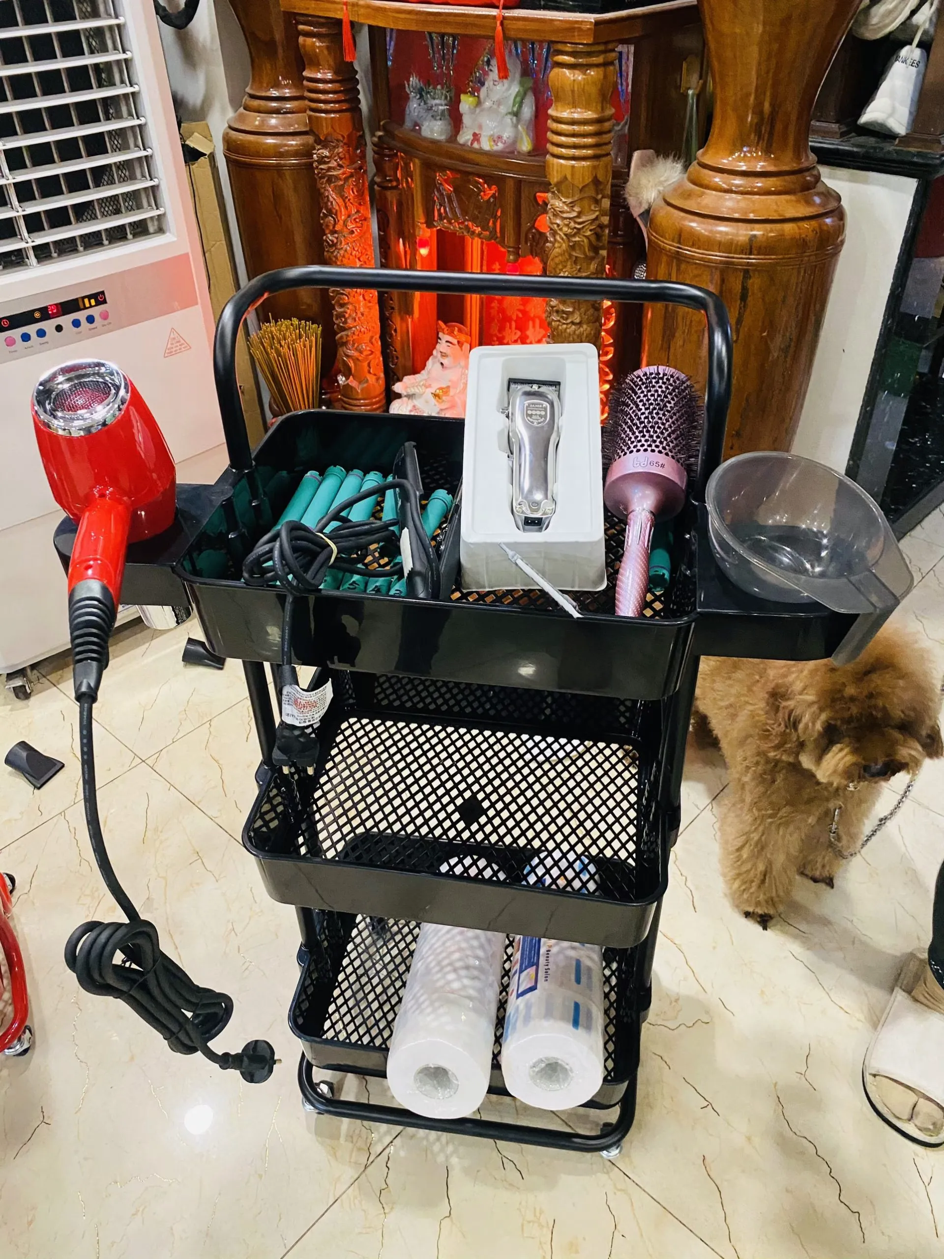 Xe Đẩy Spa Nail 3 Màu — ảnh 3